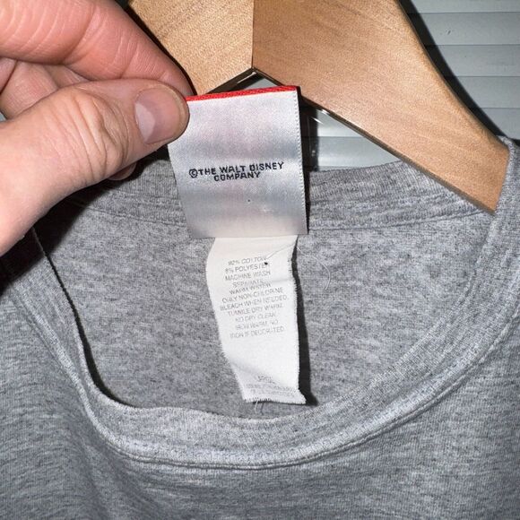 Magic Kingdom Walt Disney World T-Shirt Mens L Gray Mickey Inc Vintage USA - Picture 4 of 8